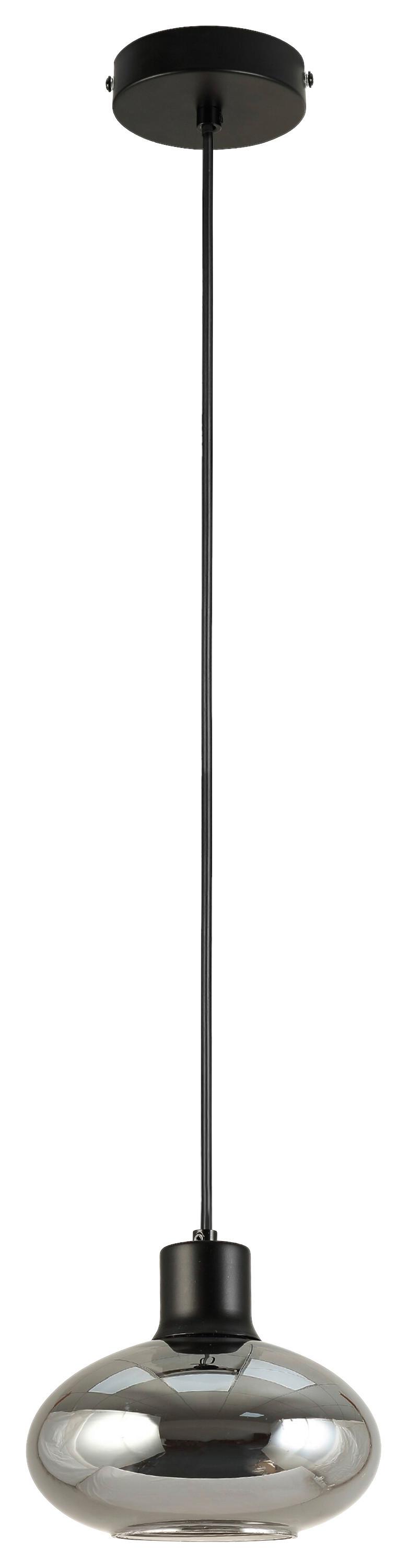 HÄNGLAMPA TIPO - svart, Modern, metall/glas (18/120cm) - Mömax