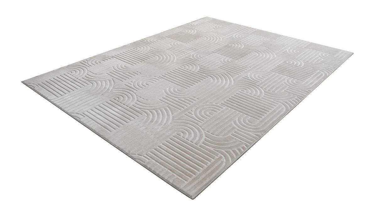 Flachwebeteppich Calma 125 Beige 160 X 220 Cm - Beige, Basics, Textil (160/220cm) - Kayoom