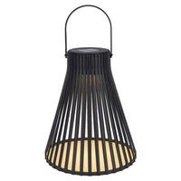 Solarleuchte Schopi Schwarz max. 0,06 Watt - Schwarz, KONVENTIONELL, Kunststoff (9-20/24-33cm) - Mömax