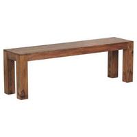 SITZBANK 1L1L - Sheeshamfarben, MODERN, Holz (140/45/35cm) - MID.YOU