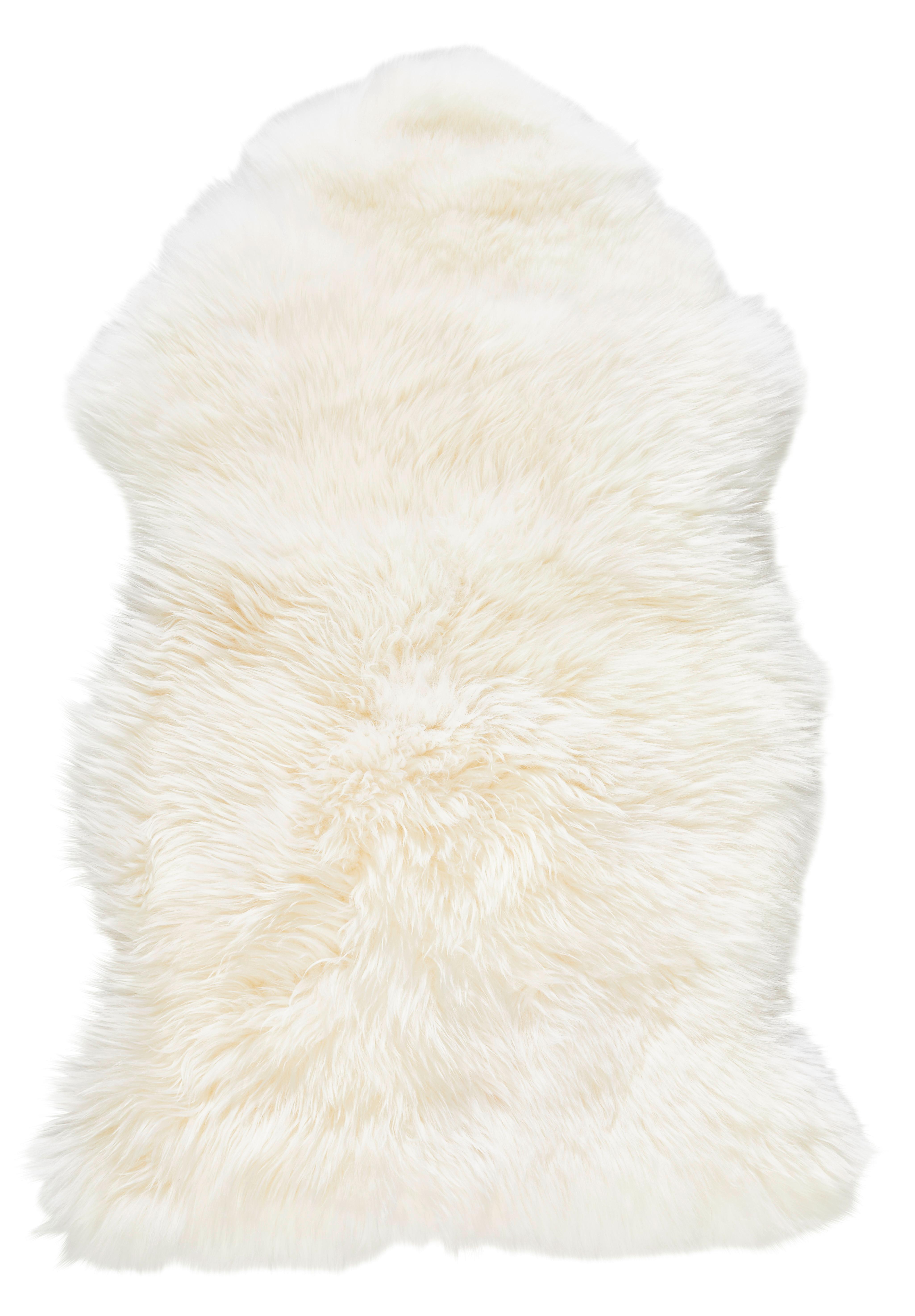 FUTRO OWCZE NELSON - biały, Natur, futro (50/80cm) - Linea Natura