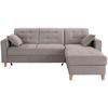 Canapea modulară BERGEN - bej, Design, textil (231/160cm) - Zandiara