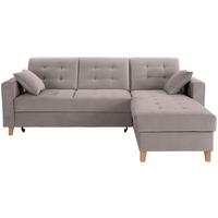 Kutna Garnitura Bergen - prirodne boje/bež, Design, tekstil/drvo (231/160cm) - Modern Living