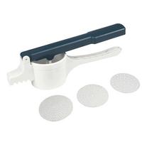 Spätzlemaker Massimo aus Kunststoff - Blau/Weiß, Kunststoff/Metall (35/12,5/9cm) - Fackelmann