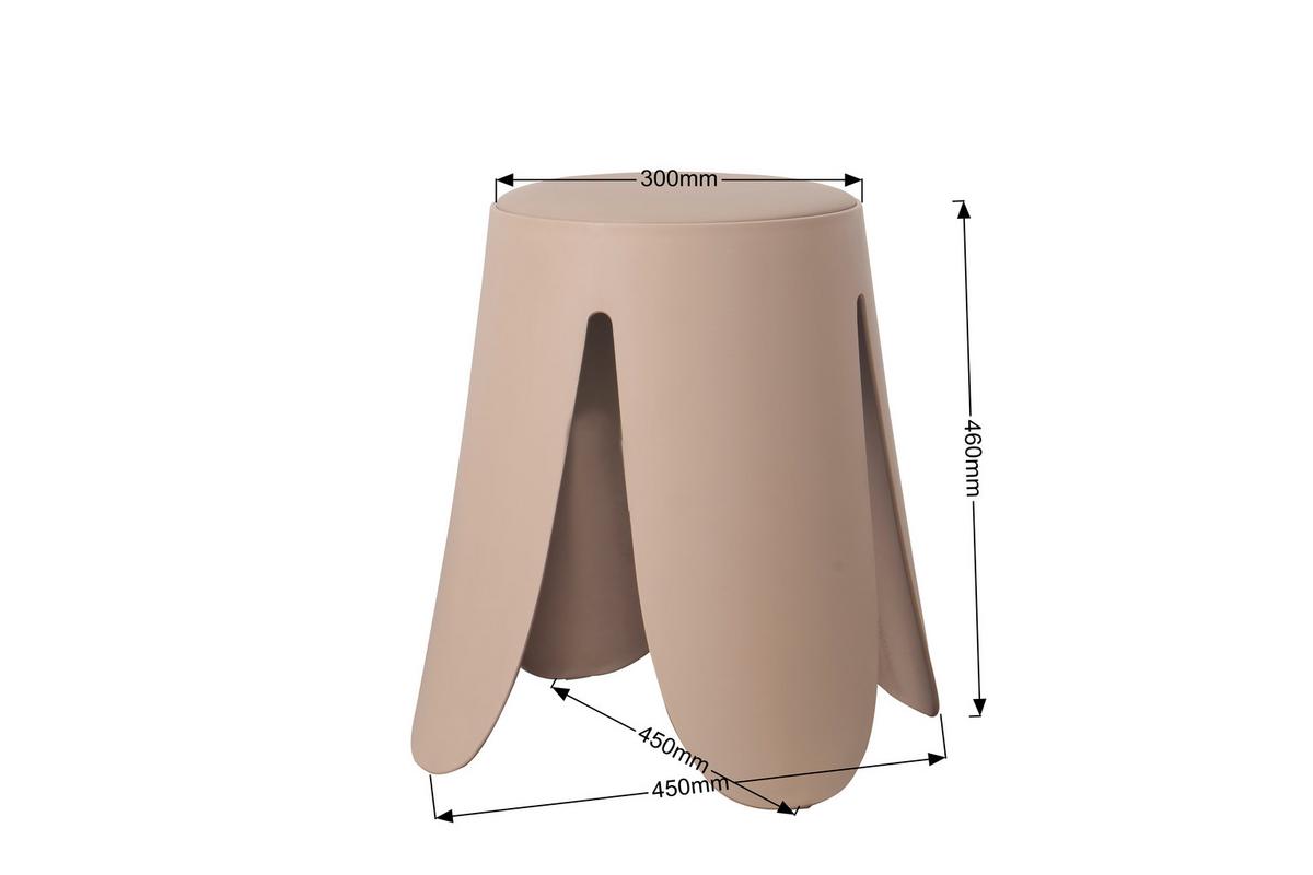 Tabure Pia - prirodne boje, Lifestyle, drvo/tekstil (45/46/30cm) - Based