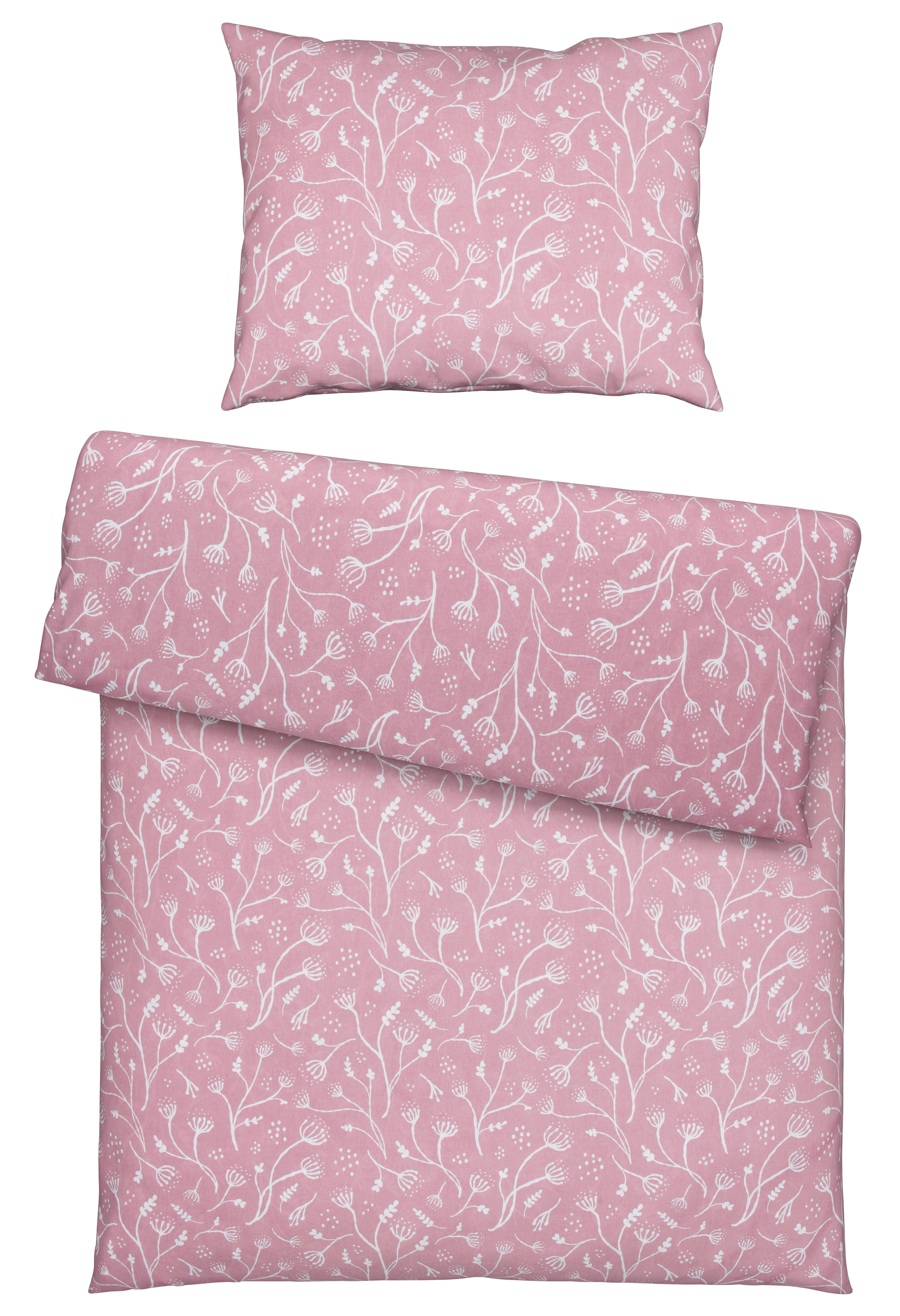 Bettwäscheset Frida -Top- - Mauve, Konventionell, Textil (160/210cm) - Modern Living
