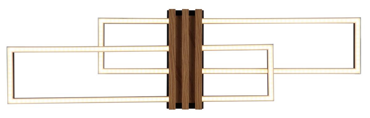 LAMPA SUFITOWA LED 67357D1 DAKARI I - czarny/opal, Design, tworzywo sztuczne/metal (80l)