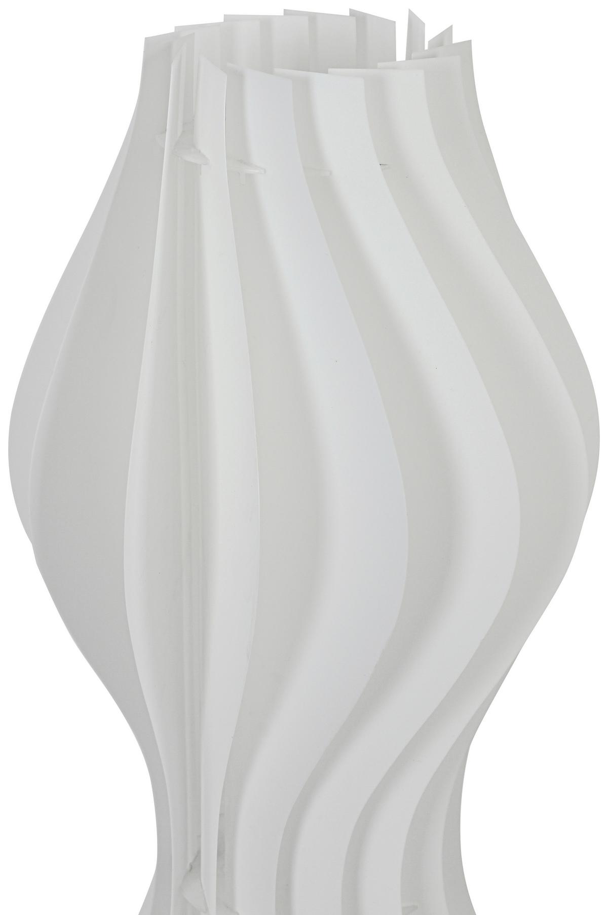 LED-Stehleuchte Alexander Weiß max. 24 Watt - Weiß, MODERN, Kunststoff/Metall (30/30/150cm) - Mömax