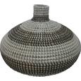 Korbvase Luis Schwarz/Weiß/natur - Schwarz/Naturfarben, Kunststoff/Weitere Naturmaterialien (38/28cm) - Mömax modern living Korbvase Luis Schwarz/Weiß/natur - Schwarz/Naturfarben, Kunststoff/Weitere Naturmaterialien (38/28cm) - Mömax modern living