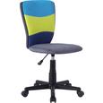 Drehstuhl in Bunt - Multicolor/Schwarz, Kunststoff/Textil (41/81-93/51,5cm) - MÖMAX modern living