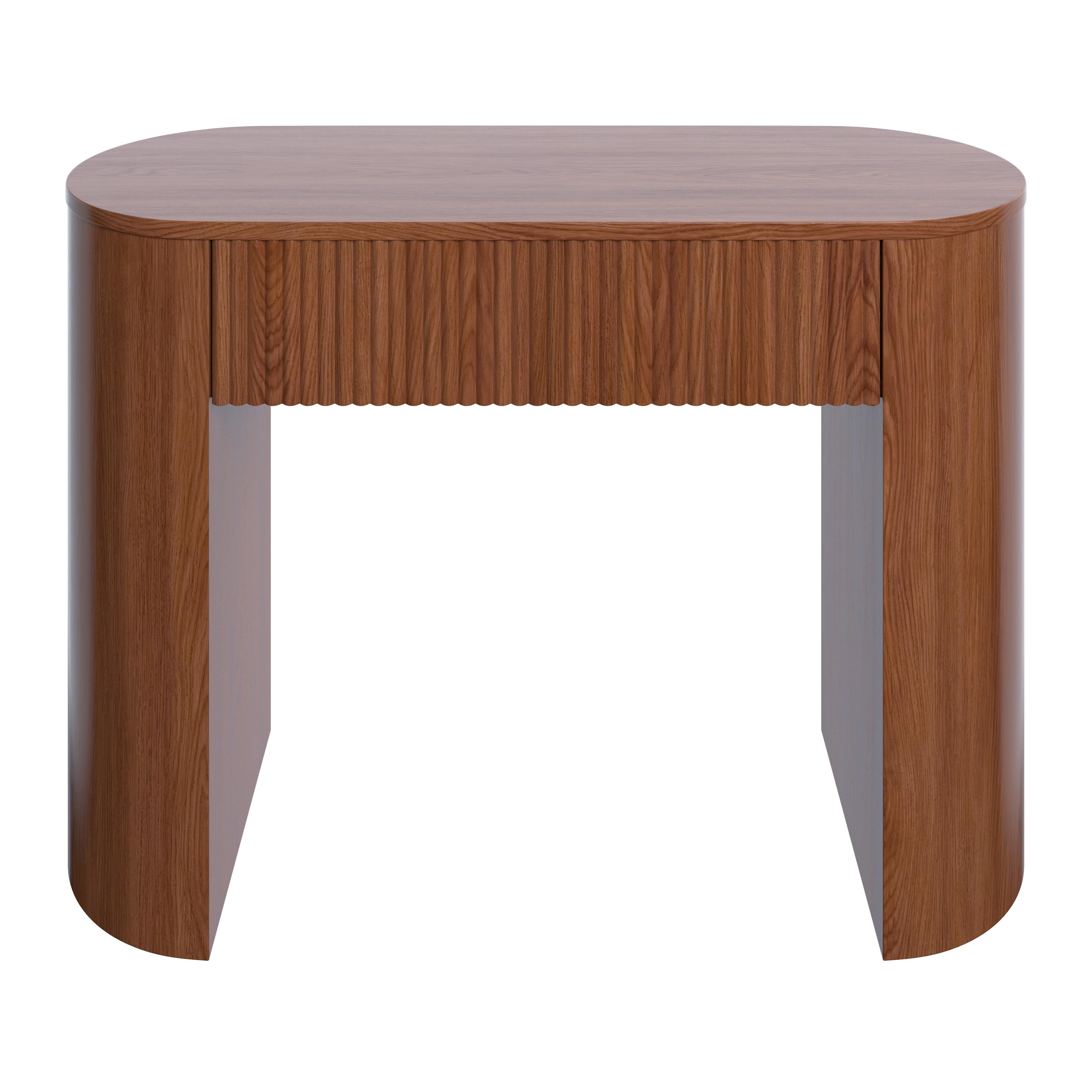 KONSOLBORD NOAH - valnötsfärgad, Modern, trämaterial (112/40/79cm) - Bessagi Home