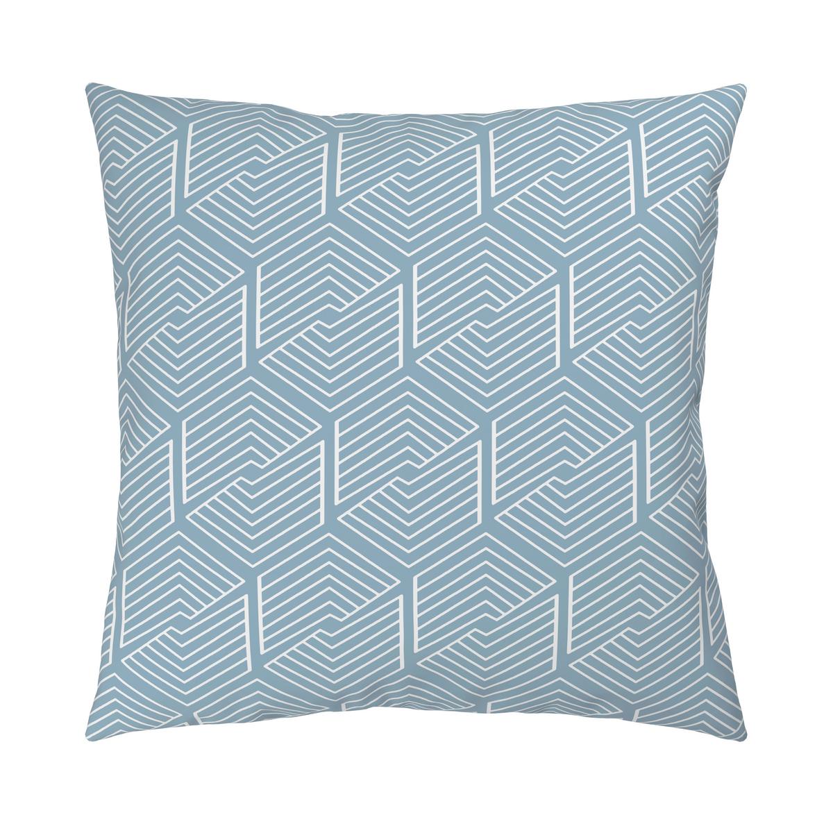 Bettwäsche Kai Hellblau ca. 135x200cm - Hellblau, KONVENTIONELL, Textil (135/200cm) - Mömax