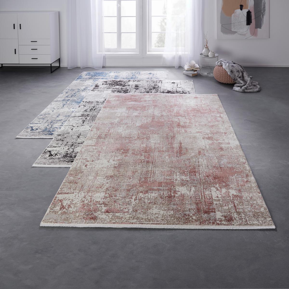 Tkana Preproga Malik 3 -Akt- - pink/krem barve, Moderno, tekstil (160/230cm) - Mömax