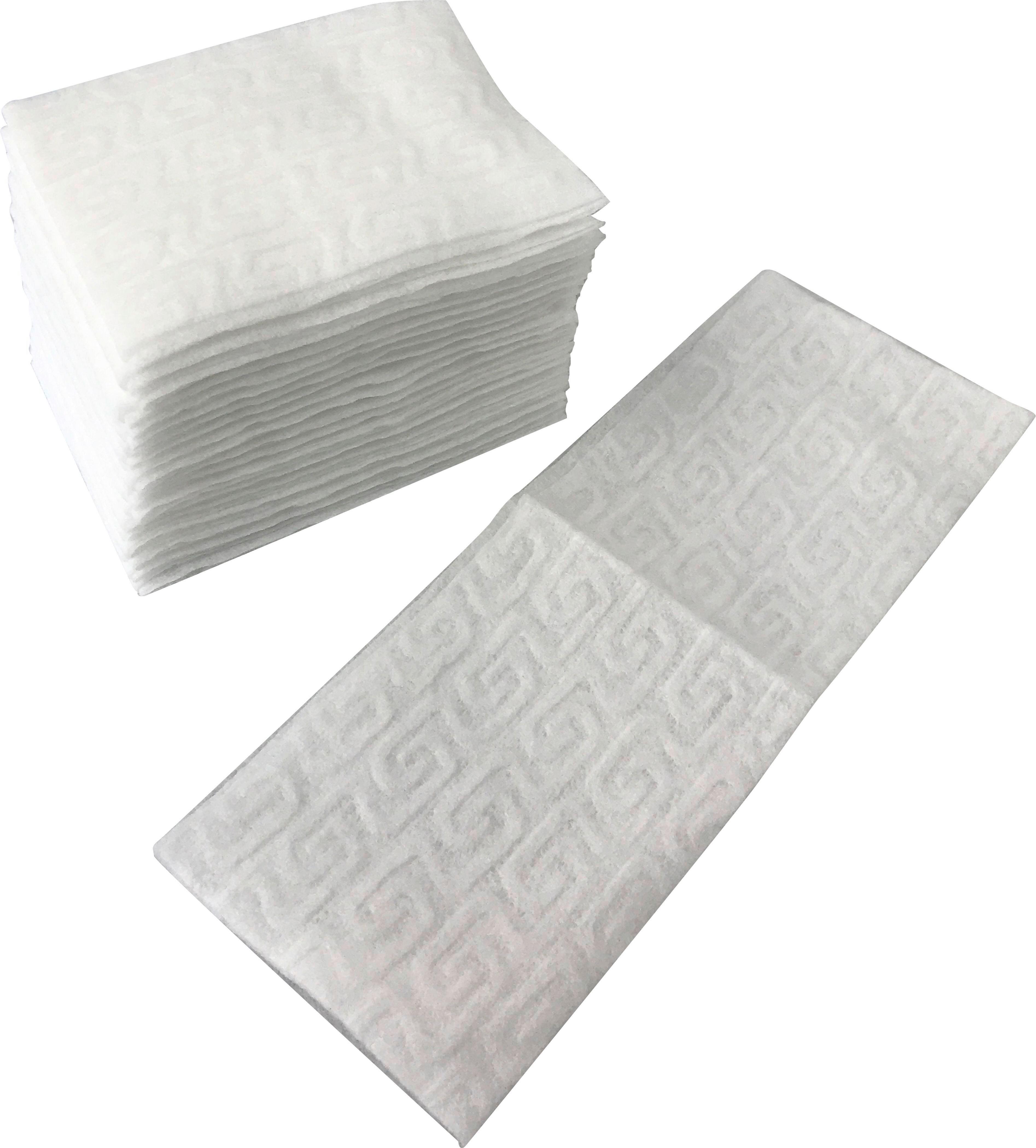 Ersatz-Staubpads Carlo, 20 Stück - Weiß, Textil (22/29cm) - Modern Living