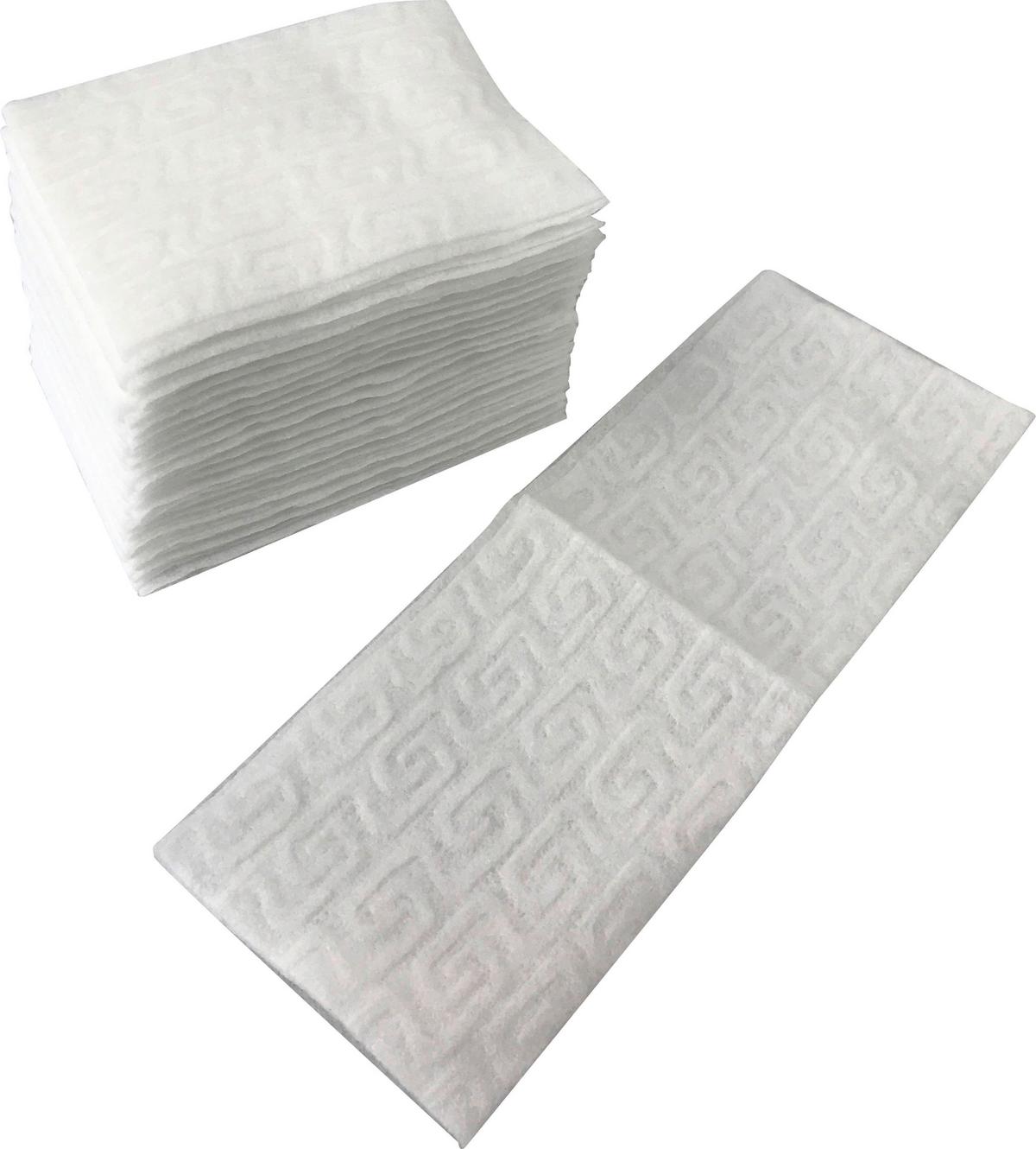 Ersatz-Staubpads Carlo, 20 Stück - Weiß, Textil (22/29cm) - Modern Living