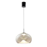 LAMPA WISZĄCA LED 3755-45-365 BRENA - przezroczysty, Design, metal/szkło (33/200cm) - Fabas Luce