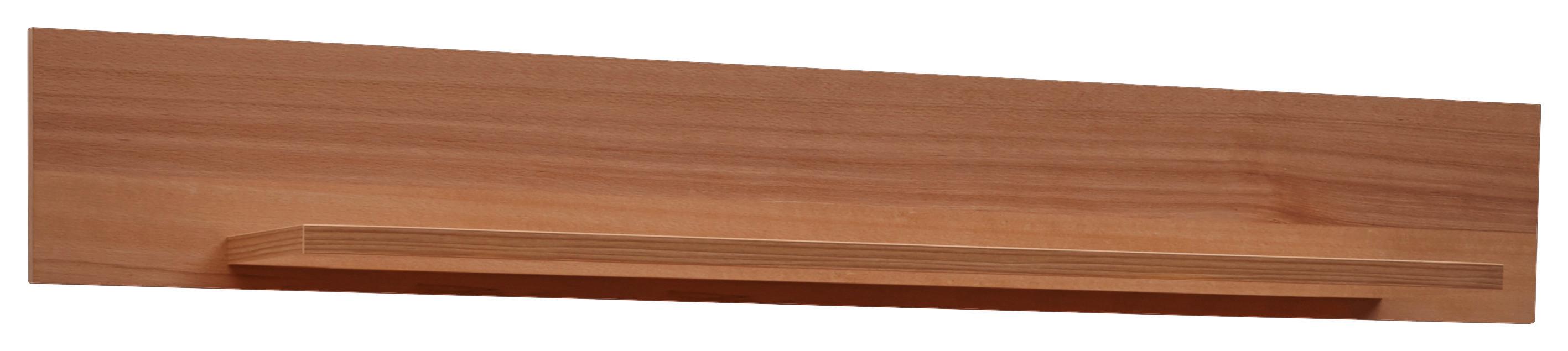 PÓŁKA ŚCIENNA TIMOS - buk twardzielowy, Konventionell, materiał drewnopochodny (160/25/21,6cm) - Voleo