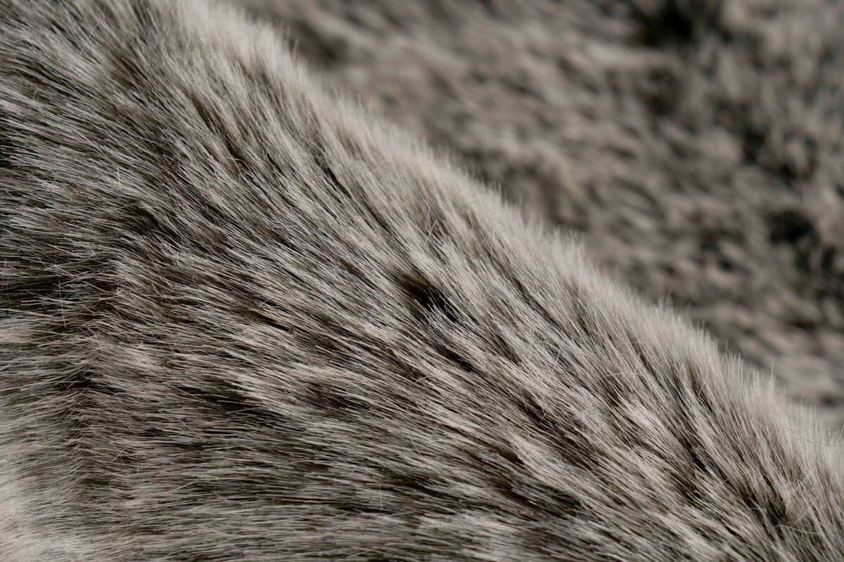 Fellteppich Tender - Braun/Olivgrün, Design, Textil (160/230cm) - Kayoom