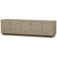 Lowboard Teo Schlammfarben B: 180cm - Schlammfarben, Design, Holz (180/52/40cm) - Livetastic