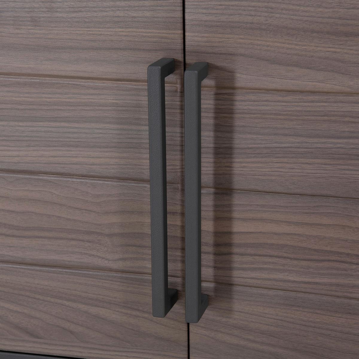 Outdoorküche Mambo Braun/Schwarz - Schwarz/Braun, Basics, Metall (63,5/91,5/54cm) - Modante