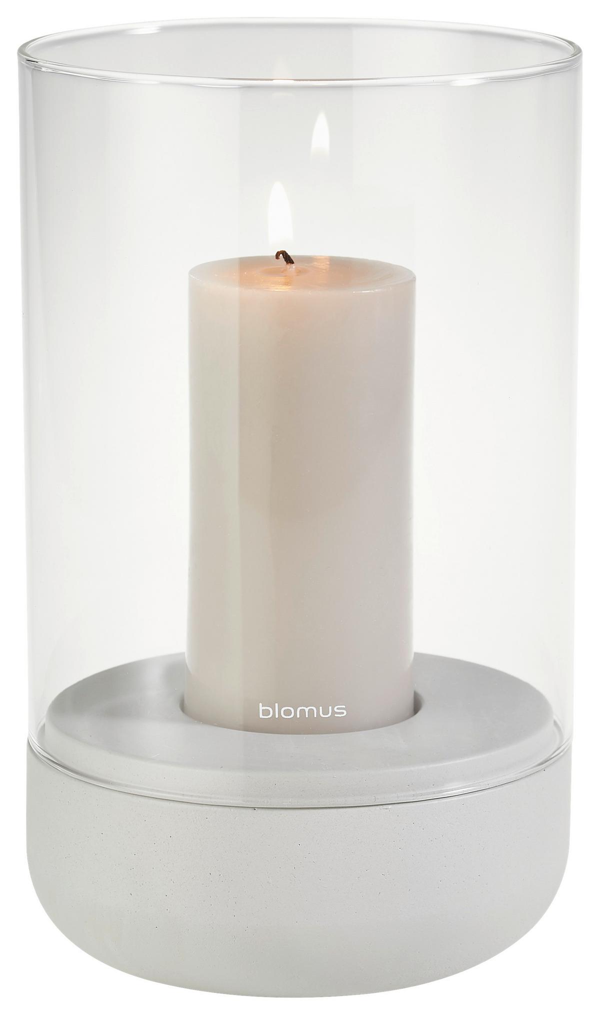 LATARENKA 65444 BLOMUS - greige, Basics, kamień/szkło (12/20cm) - Blomus