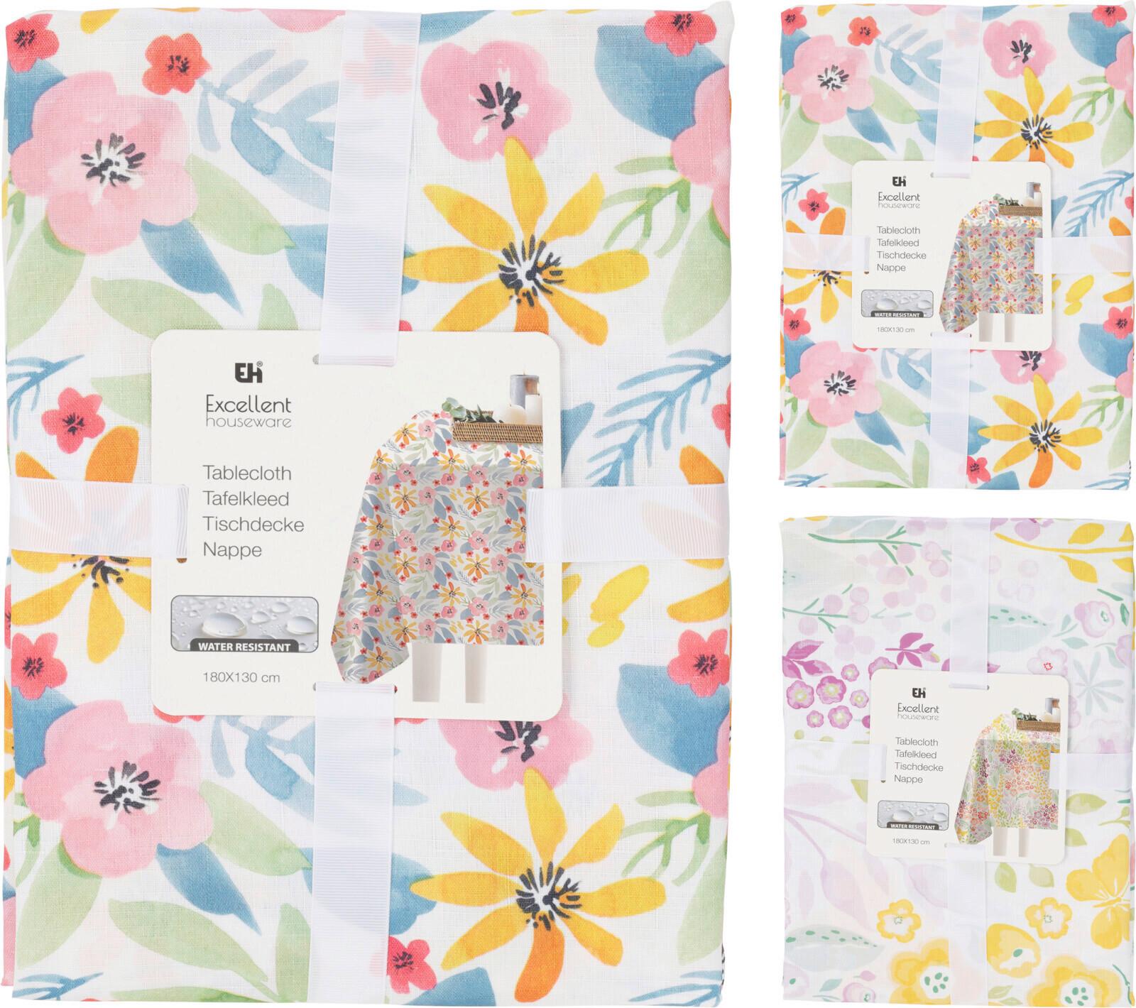 Asztalterítő Flower 180/130 - textil (33/23/2cm)