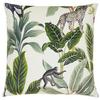 Okrasna Blazina Junglelife - bela, Konvencionalno, tekstil (60/60cm) - Modern Living