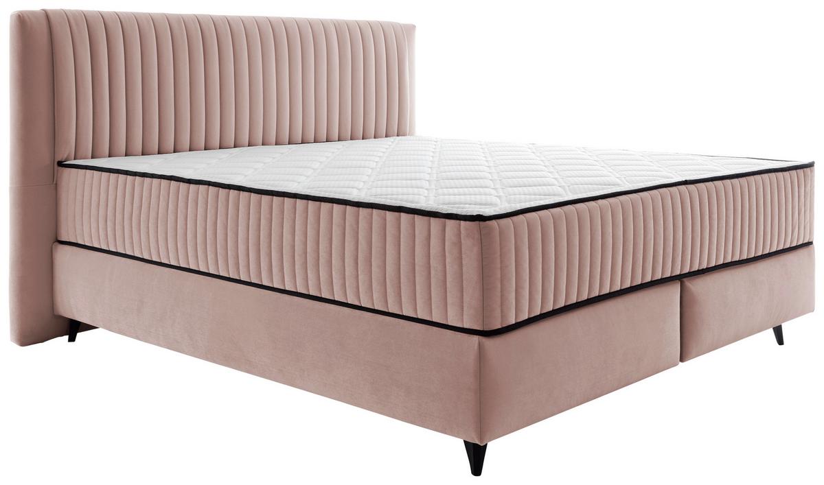 PAT BOX DREAM - roz, Modern, lemn/textil (180/200cm) - Premium Living