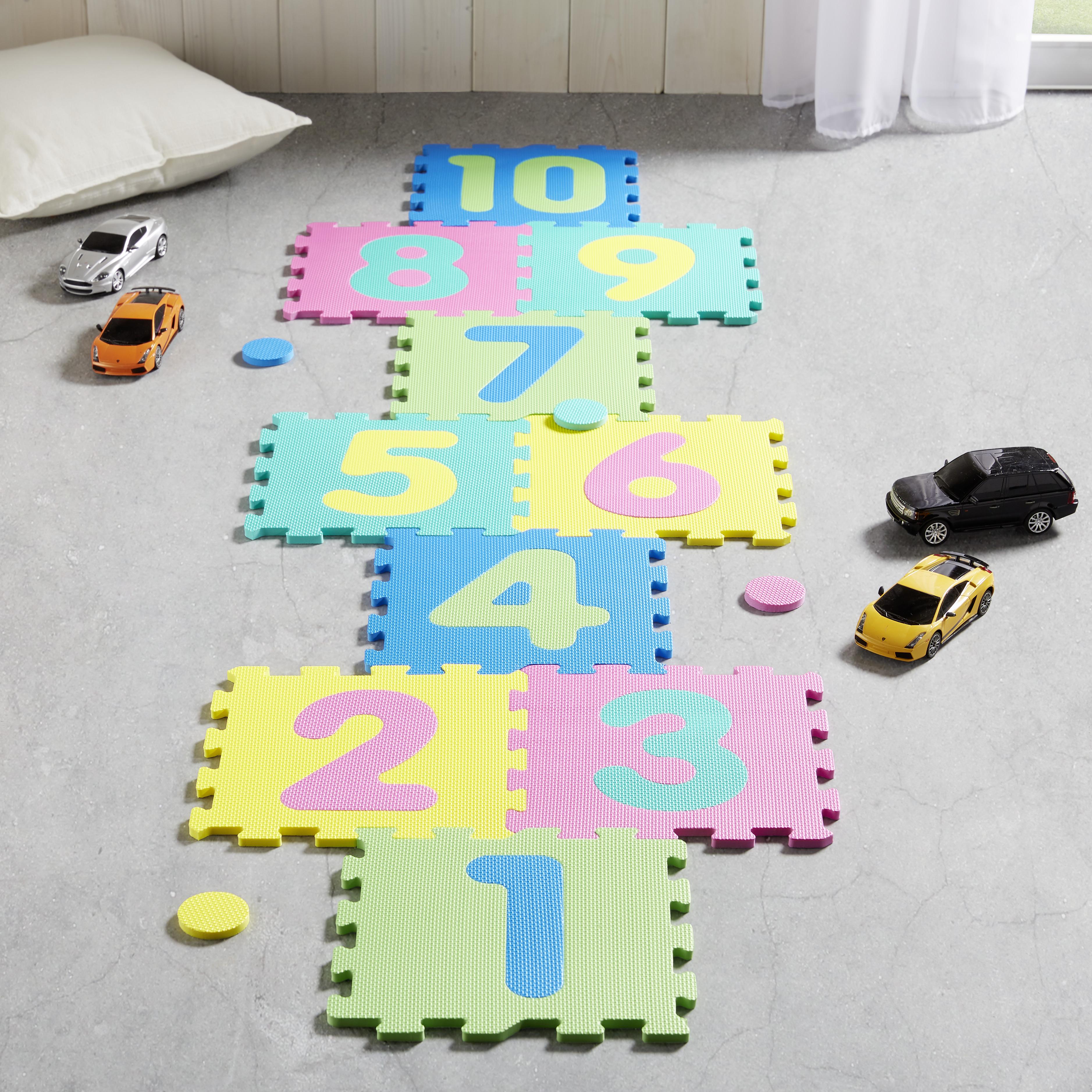 Fußmatte Playmat in Bunt ca. 210x60cm - Multicolor, Basics, Kunststoff (210/60cm) - Modern Living