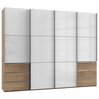 Ormar S Kliznim Vratima Level 36c - bijela/boje hrasta, Moderno, drvni materijal (300/236/65cm) - Modern Living