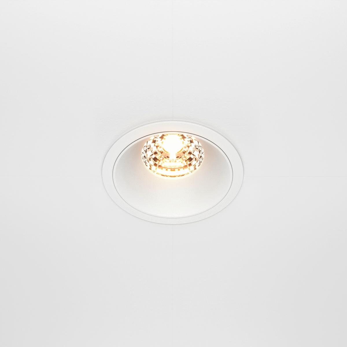 Deckenleuchte Alfa Led - Weiss, Design, Metall (8,5/6,3cm) - MAYTONI