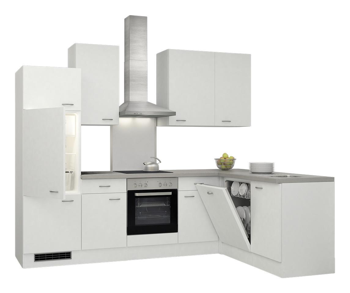 Eckküche mit 2 Schubladen