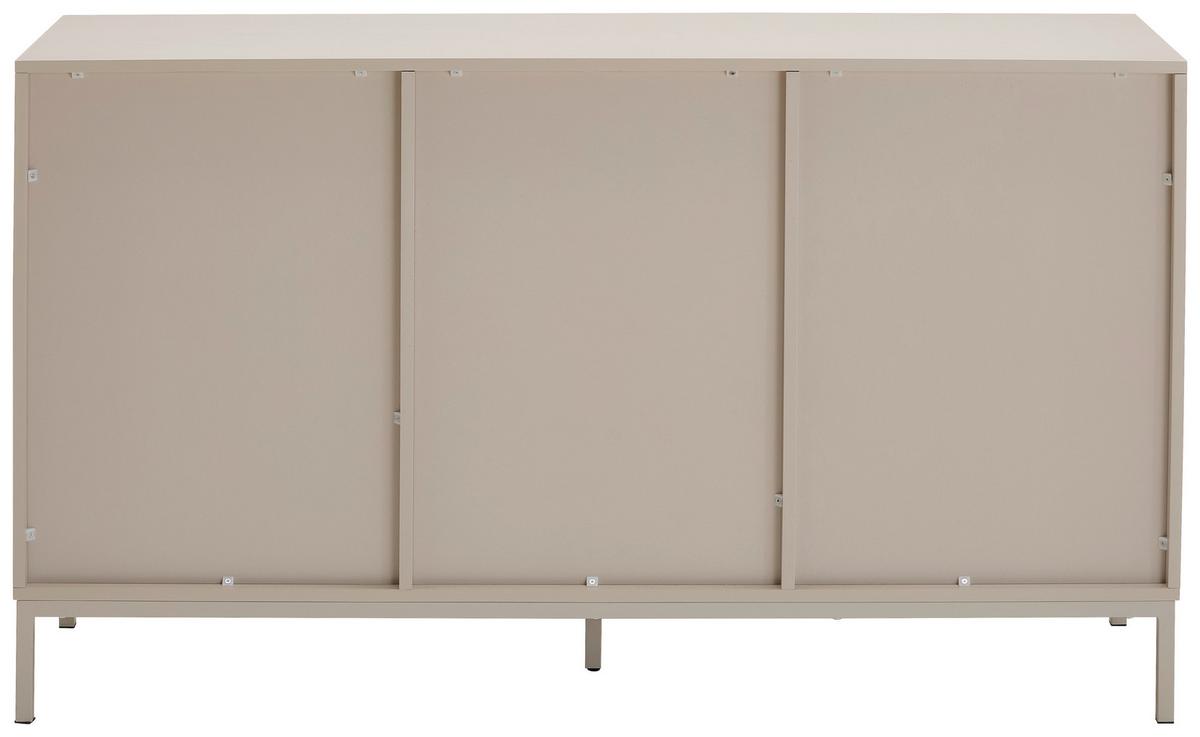 KOMODA SZEROKA HINDUKUSZ - kaszmir, Design, materiał drewnopochodny/metal (140/80/40cm) - MID.YOU