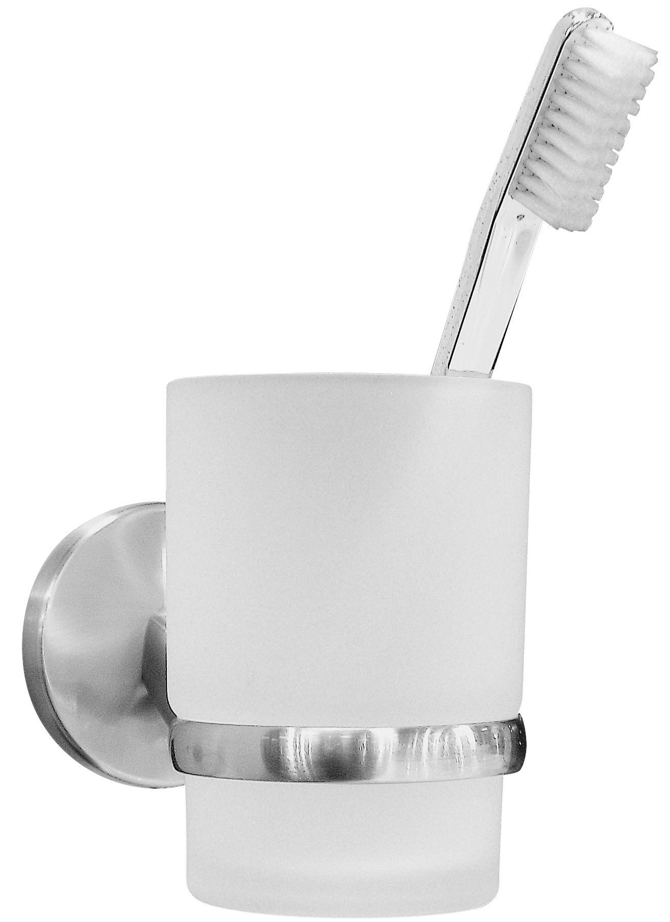 Üveg Tartóval Fusion 86963   -Sb- - fehér, Üveg (7/9,5/11,5cm)