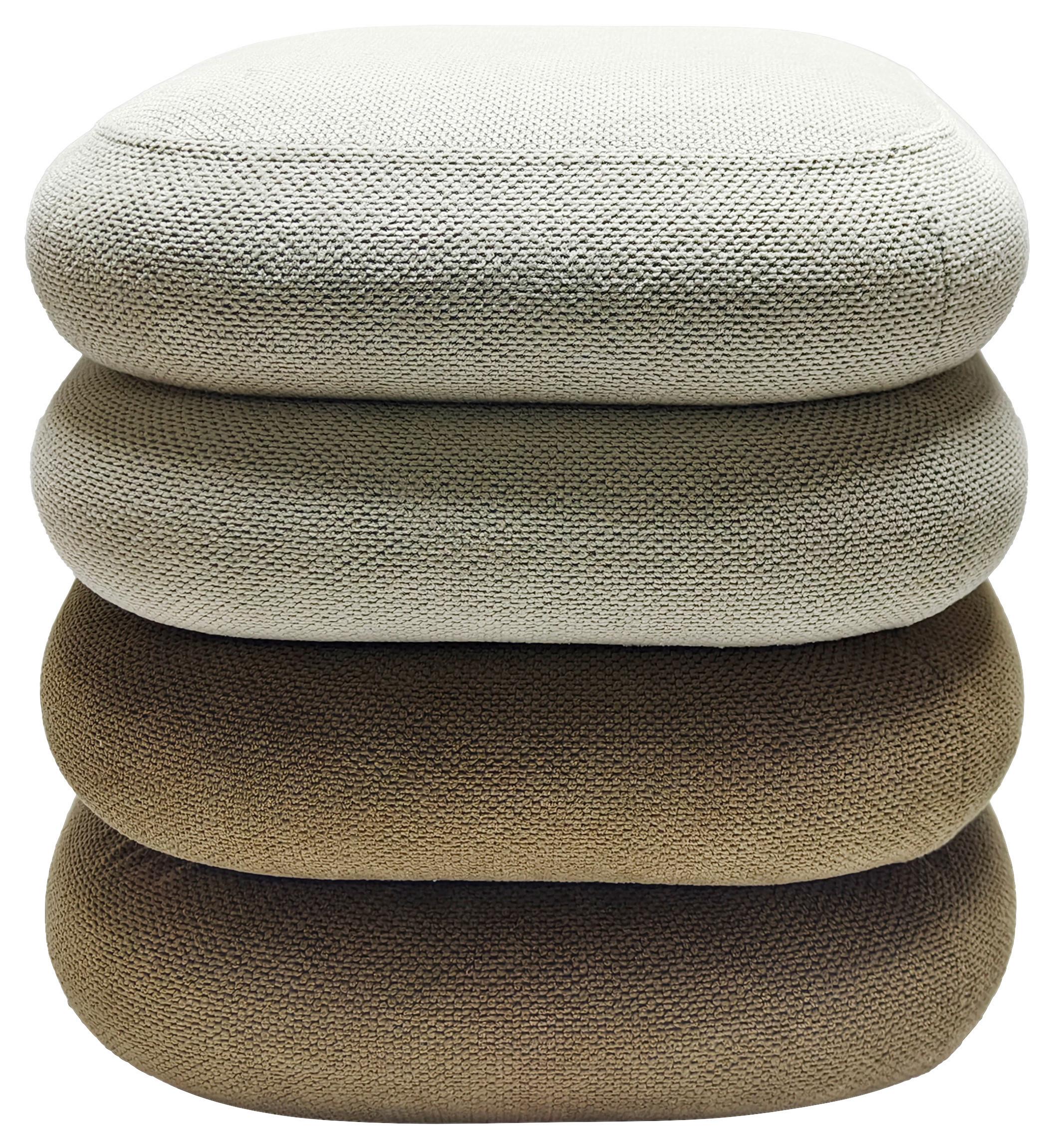 Tabure Sophie - siva/svijetlo smeđa, Moderno, drvni materijal/tekstil (39,5/40/39,5cm) - Mömax