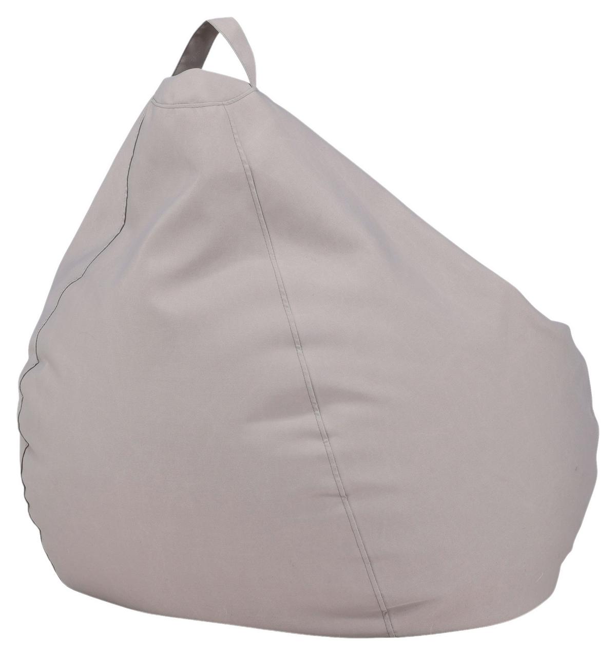 Outdoorsitzsack Bago ca. 90x110x90 cm Beige - Beige, KONVENTIONELL, Textil (90/110/90cm) - Gardenson