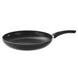 Bratpfanne Basic Line in Schwarz - Dunkelgrau/Schwarz, KONVENTIONELL, Kunststoff/Metall (30/5.5cm) - Mömax modern living