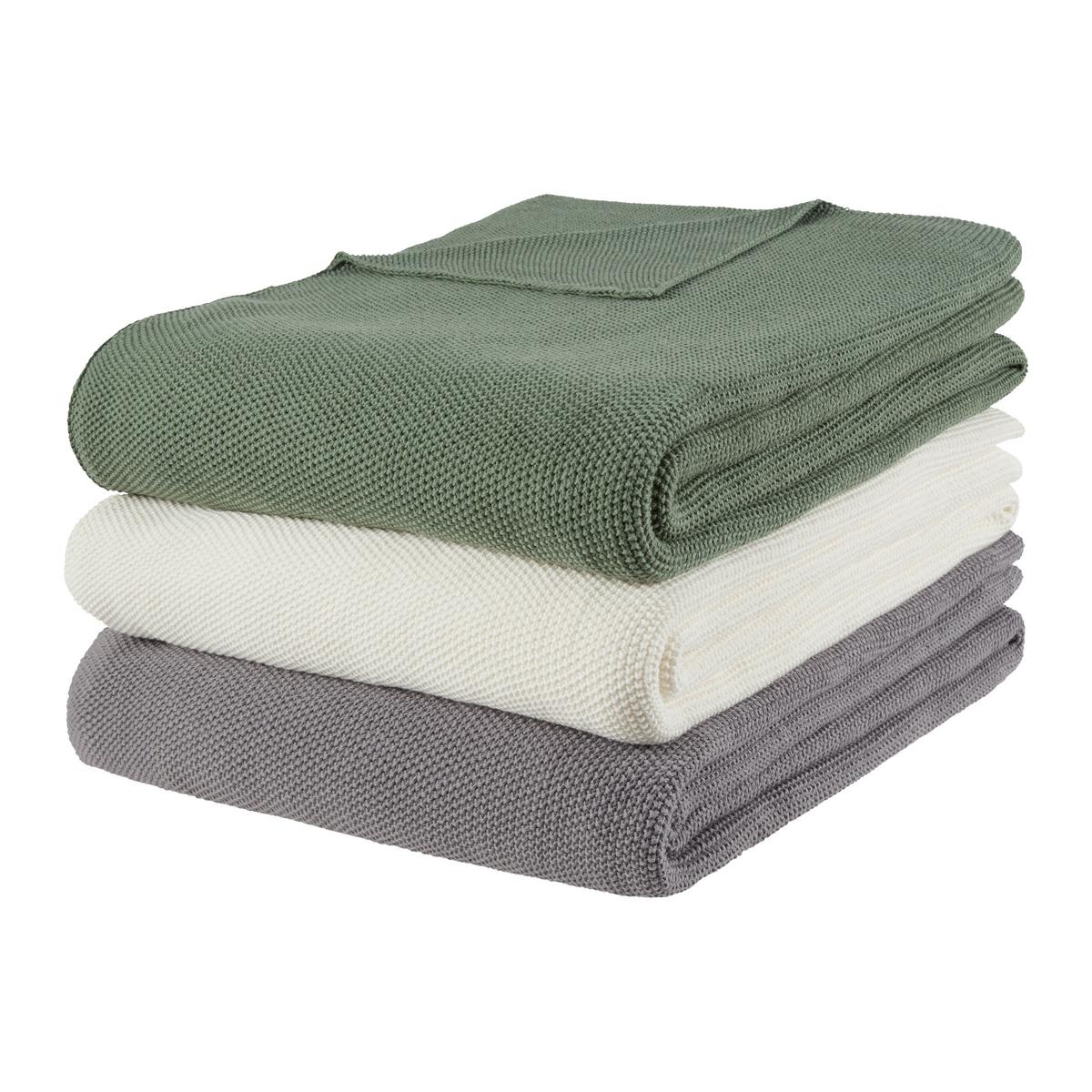 Kuscheldecke Lara Naturfarben ca. 130x170cm - Naturfarben, Konventionell, Textil (130/170cm) - Mömax