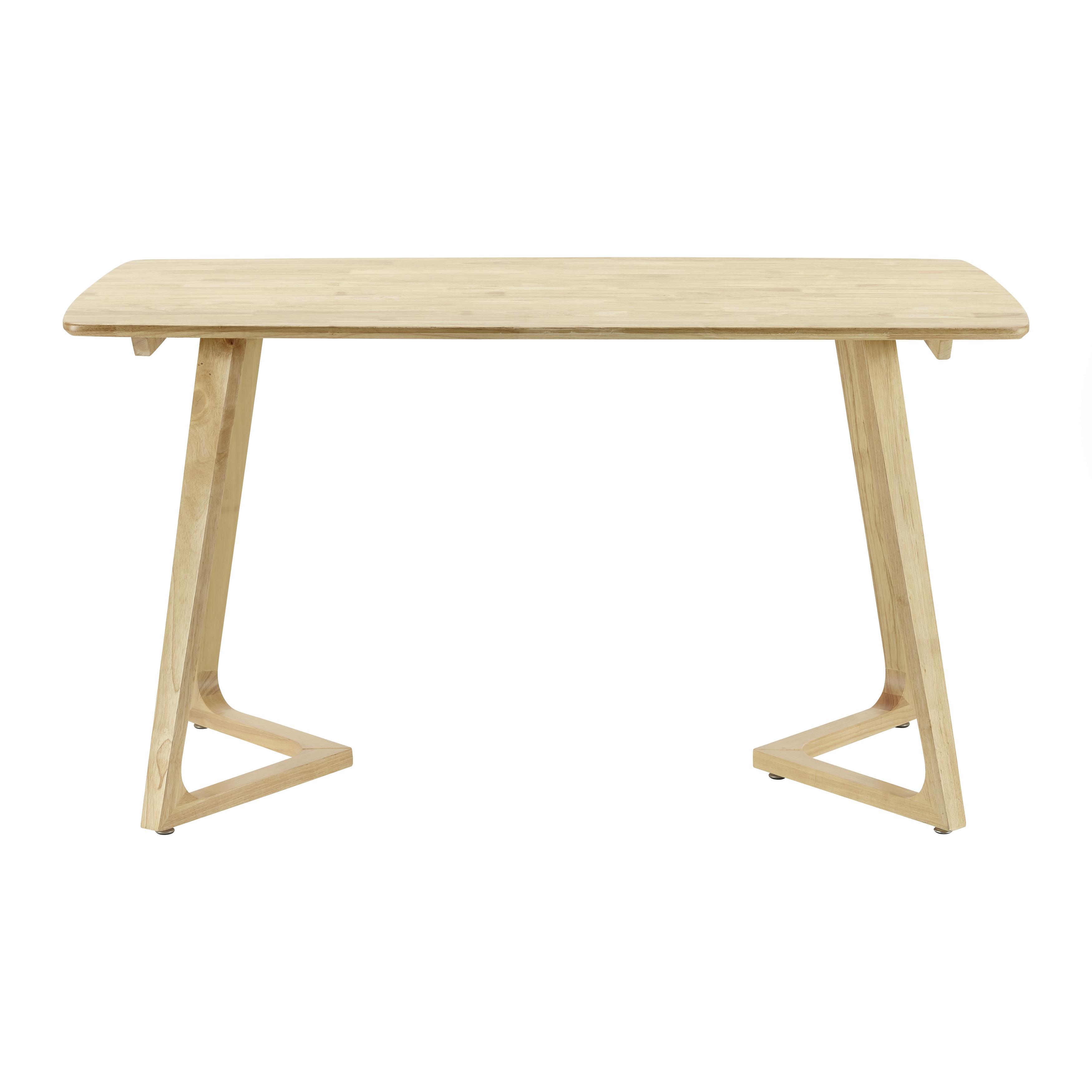 STÓŁ DO JADALNI COLIN - kolor naturalny, Modern, drewno (140/75/80cm) - Bessagi Home