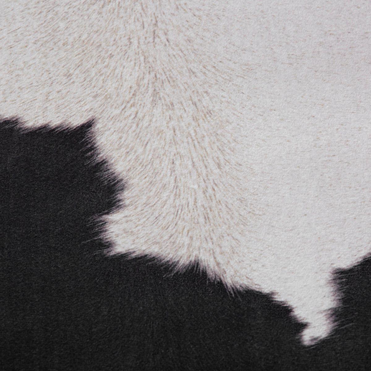 Rinderfell My Toledo Schwarz/Weiß ca. 155x190cm - Schwarz/Weiß, Design, Textil (155/190cm) - Obsession