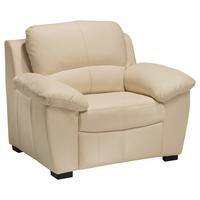 Sessel "Danilo" , beige - Beige/Schwarz, KONVENTIONELL, Kunststoff/Textil (107/90/90cm) - MID.YOU