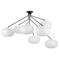 Deckenleuchte Galaxay Ceiling max. 40 Watt - Weiß, Basics, Papier/Metall (125/125/72cm) - Markslöjd