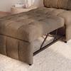 SCHLAFSESSEL LIARA - Schwarz/Mokka, MODERN, Holz/Textil (88/87/110cm) - Bessagi Home