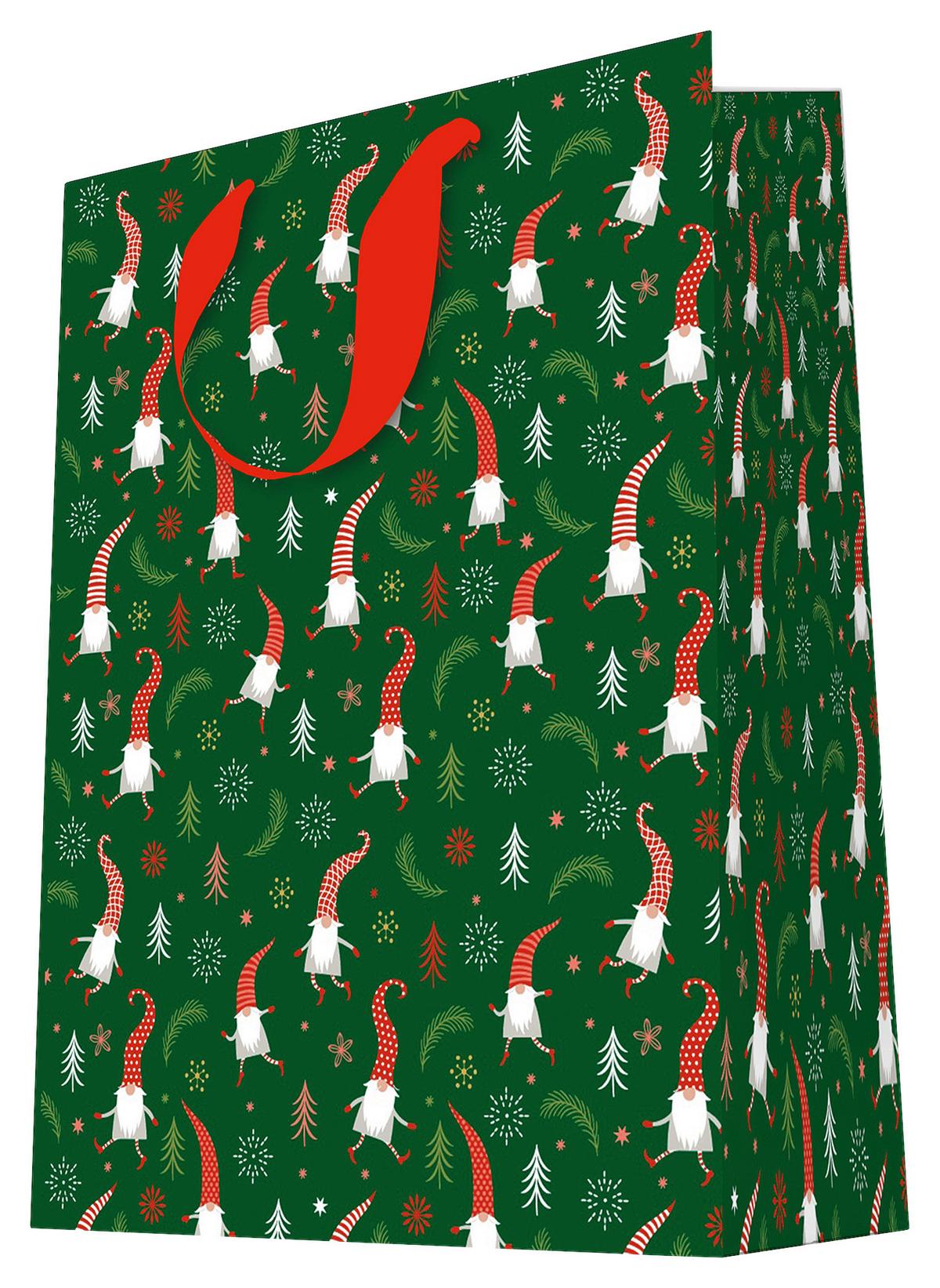 Geschenktasche Charly verschiedene Designs - Multicolor, KONVENTIONELL, Papier (17,7/23,0/9,7cm)