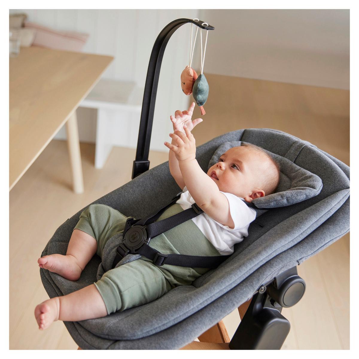 KARUZELA HIGHCHAIR BOUNCER MOBILE - Basics (40/20/3,5cm) - Hauck