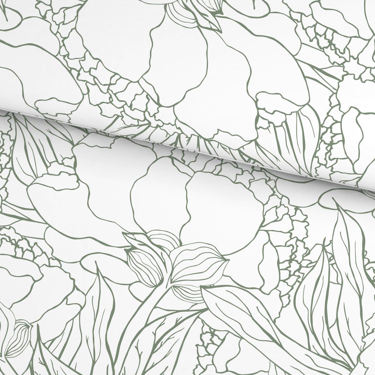 Bettwäsche Emma Olivgrün ca. 135x200cm - Olivgrün, Textil (135/200cm) - Mömax