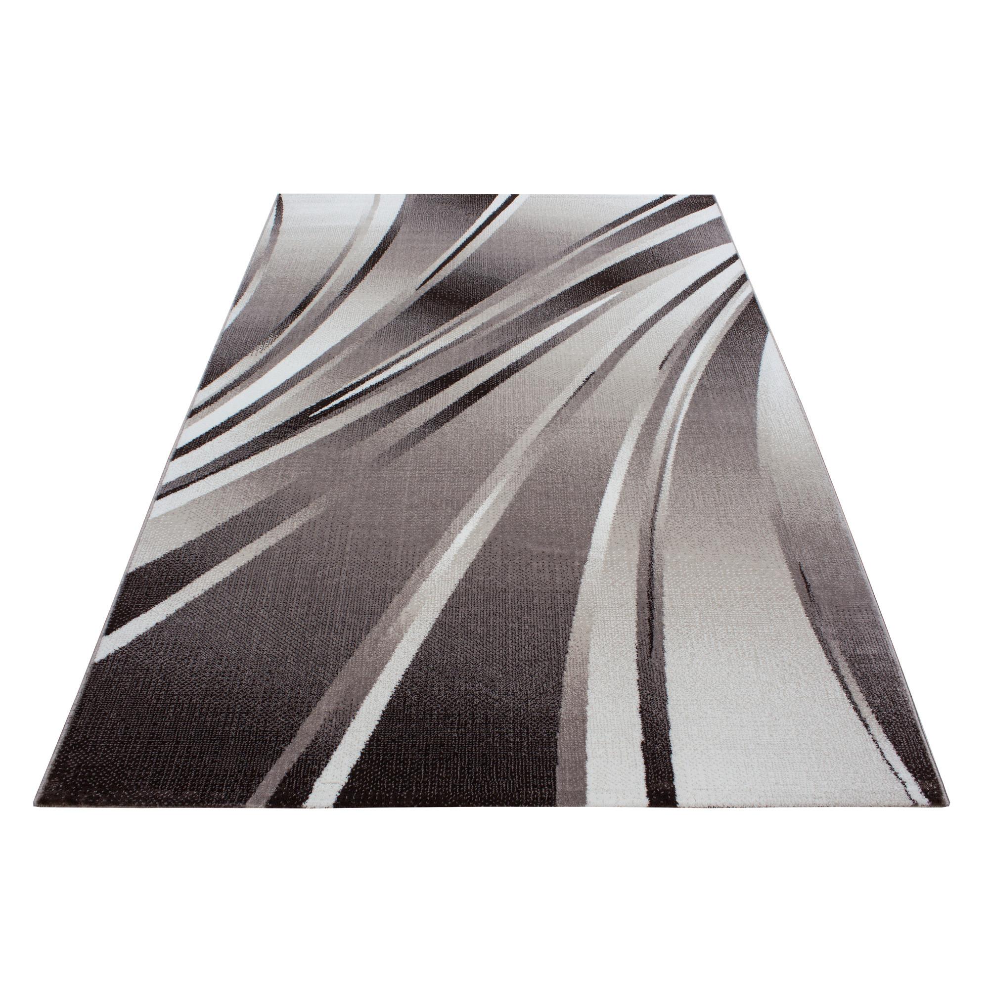 Webteppich Parma Braun ca. 200x290cm - Braun, KONVENTIONELL, Textil (200/290cm)