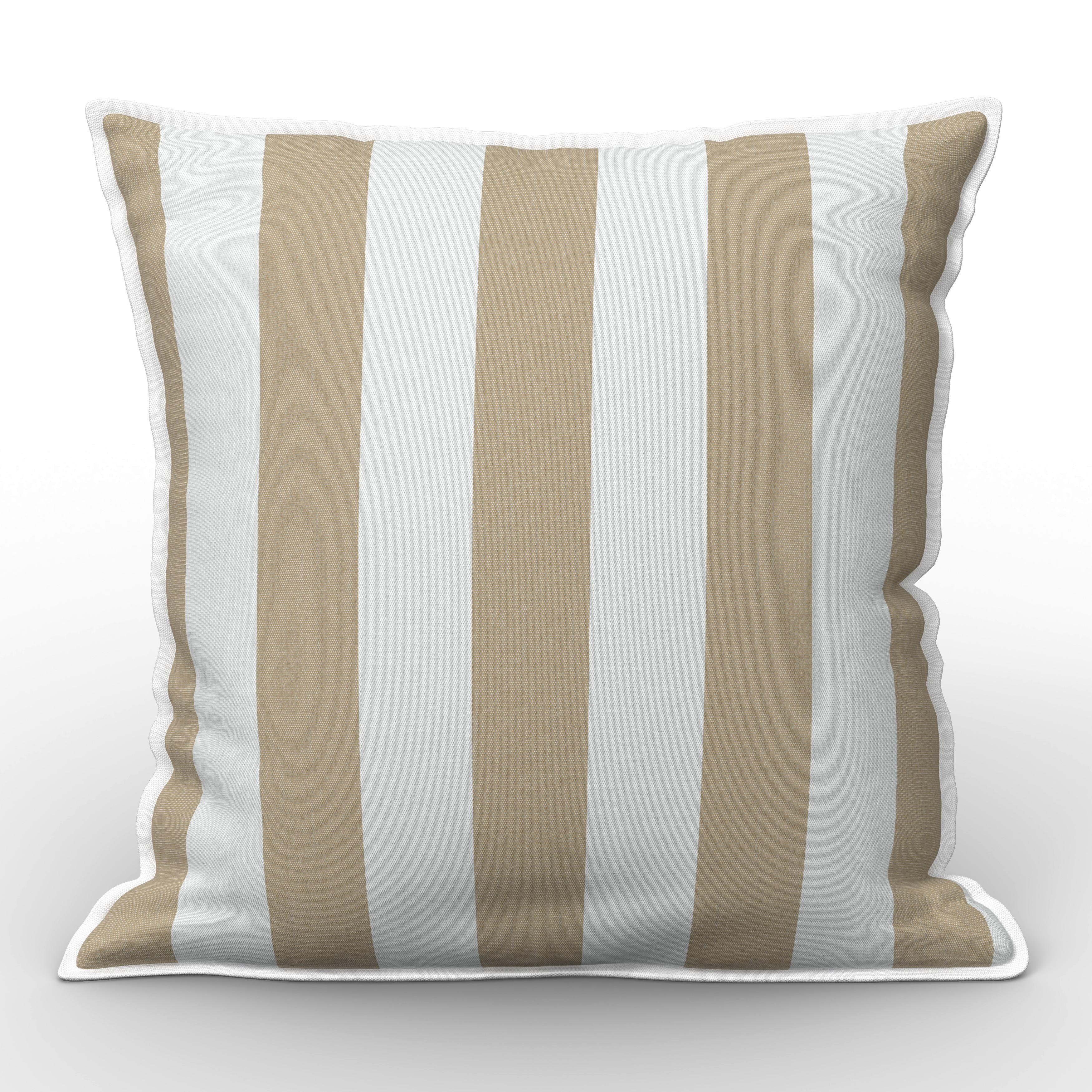 UTOMHUSKUDDE MAGDA - cremefärgad, Modern, textil (45/8/45cm) - Bessagi Garden