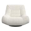 RELAXFÅTÖLJ LORENA - ljusgrå/svart, Modern, metall/textil (101/83/95cm) - Bessagi Home