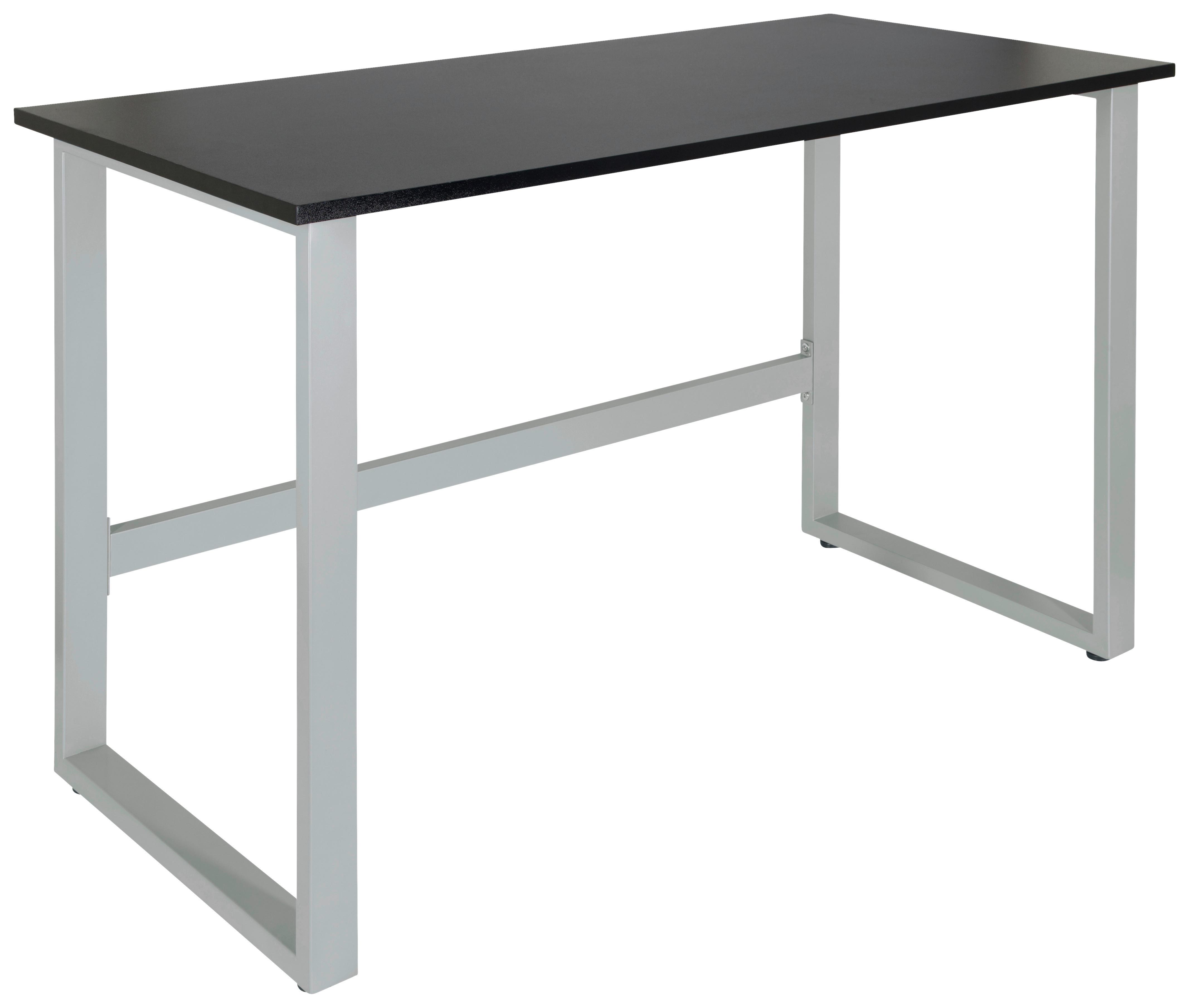Pisalna Miza Workspace Light I, Barva Grafita - barve grafita, Basics, kovina/leseni material (120/60/76cm) - MID.YOU